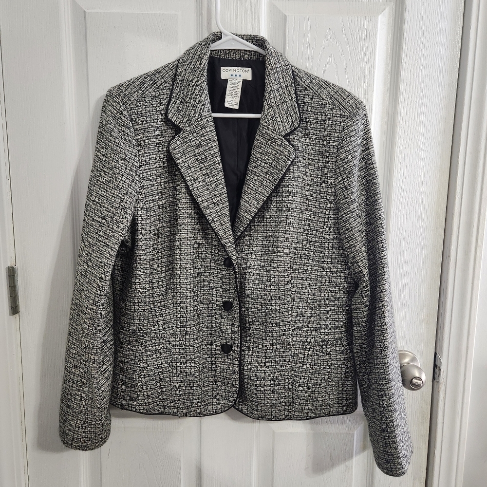 Covington classic tweed blazer timeless corpcore professional XL